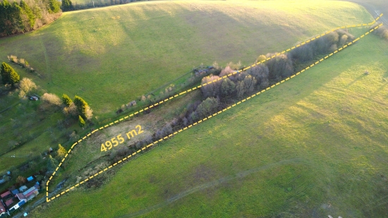 Predaj, pozemok pre rodinný dom   4955 m2 Višňové - EXKLUZÍVNE HALO REALITY