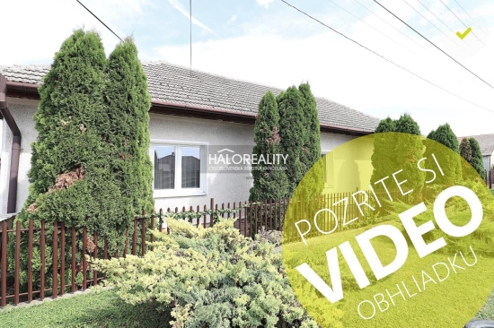 Predaj, rodinný dom Veľký Kýr, šesťizbový s garážou a priestranným pozemkom - EXKLUZÍVNE HALO REALITY