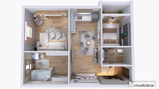 Predaj, trojizbový byt Bratislava Petržalka, Budatínska