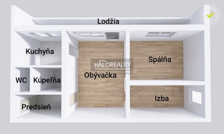 Predaj, trojizbový byt Bratislava Dúbravka, Schneidera - Trnavského