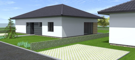 Predaj, rodinný dom Bzenov, uvádzacia cena - NOVOSTAVBA
