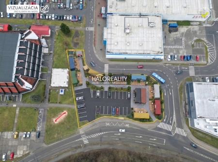 Prenájom, lukratívny komerčný pozemok Považská Bystrica - EXKLUZÍVNE HALO REAL...