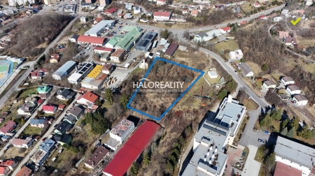 Predaj, priemyselný pozemok   8257 m2 Banská Štiavnica - EXKLUZÍVNE HALO REALI...