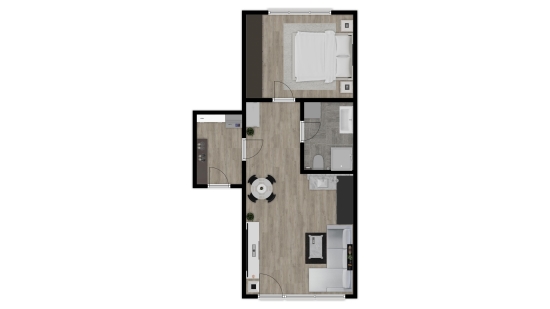 Predaj, jednoizbový byt Prešov, Solivar, Zlatobanská - NOVOSTAVBA