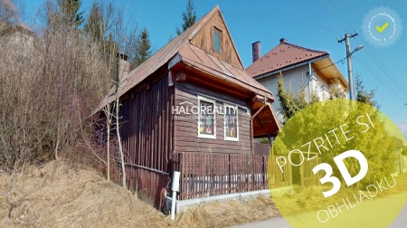 Predaj, rodinný dom Važec, drevenica na rekreáciu - EXKLUZÍVNE HALO REALITY