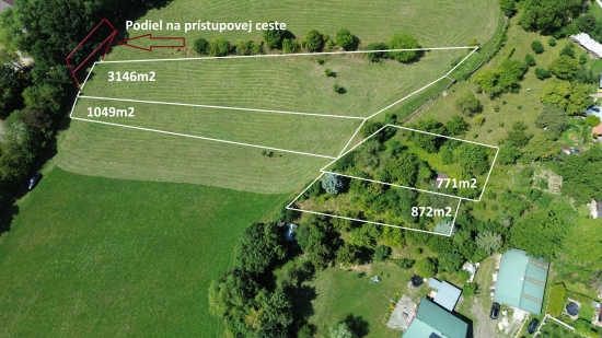 Predaj, pozemok pre rodinný dom   5838 m2 Badín - EXKLUZÍVNE HALO REALITY