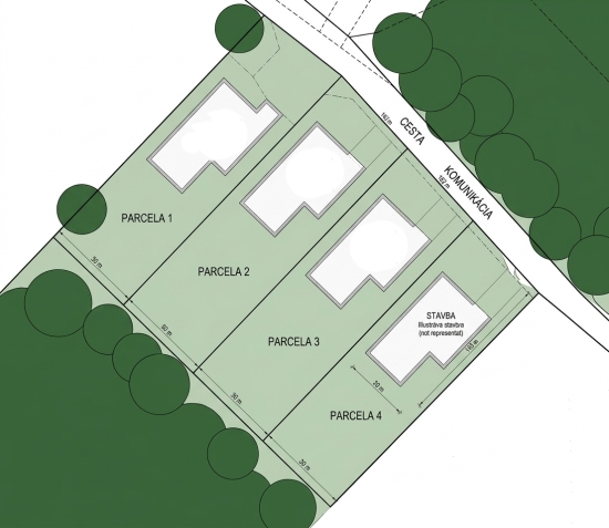 Predaj, pozemok pre rodinný dom   2000 m2 Prešov, Kalvária