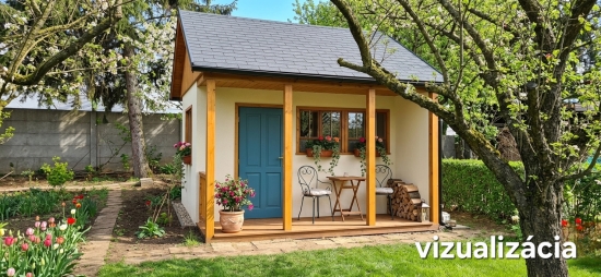 Predaj, záhradka s chatkou 215 m2 Galanta, Šaľská ulica