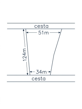 Predaj, pozemok pre rodinný dom   5131 m2 Trenčianske Mitice