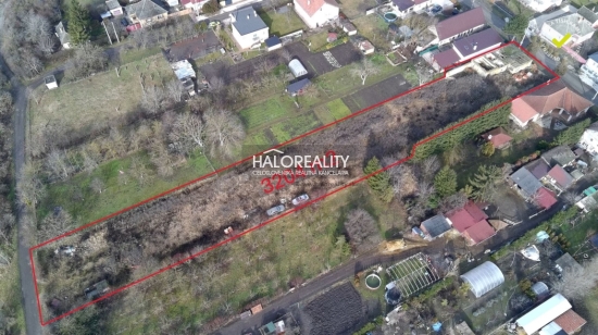 Predaj, pozemok pre rodinný dom 3204 m2 Palárikovo, s projektom na RD a právoplatným staveným povolením - EXKLUZÍVNE HALO REALITY