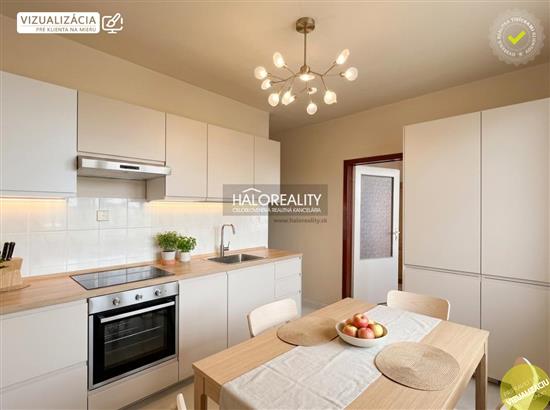 Predaj, štvorizbový byt Želiezovce, 82 m2, 4 nepriechodné izby + kuchyňa a špajza, balkón - EXKLUZÍVNE HALO REALITY