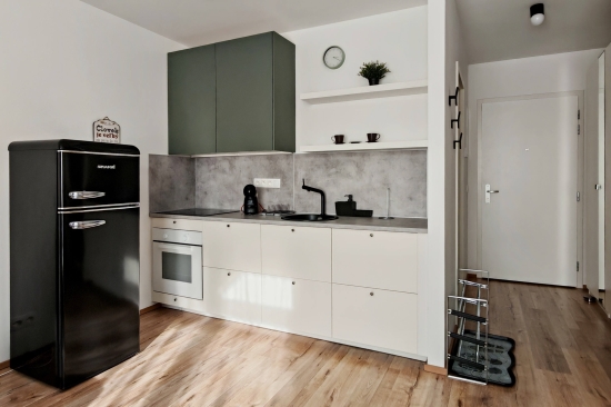 Predaj, jednoizbový byt Bratislava Devínska Nová Ves, Bystrická - NOVOSTAVBA