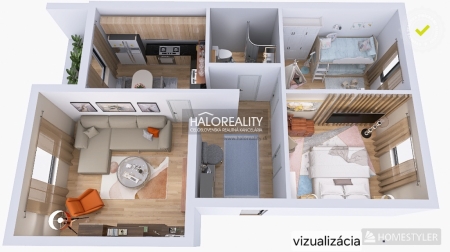 TROJIZBOVÝ BYT - BA - KARLOVA VES