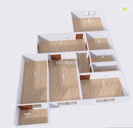 TROJIZBOVÝ BYT - KE - STARÉ MESTO - CENTRUM