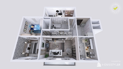 Predaj, štvorizbový byt Brezová pod Bradlom - ZNÍŽENÁ CENA - EXKLUZÍVNE HALO REALITY