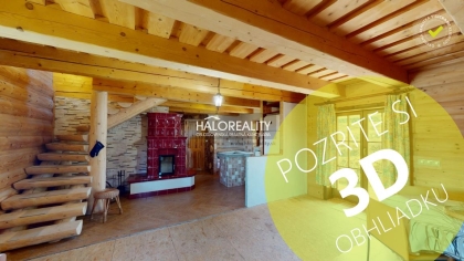 Predaj, rodinný dom Dúbrava, drevenica/zrub - VO VÝSTAVBE - ZNÍŽENÁ CENA - EXKLUZÍVNE HALO REALITY