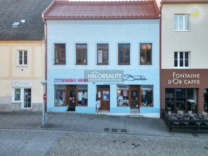 Predaj, polyfunkcia/obchodné priestory Nové Mesto nad Váhom, Centrum I, Námestie Slobody - ZNÍŽENÁ CENA - EXKLUZÍVNE HALO REALITY