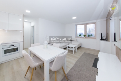 Predaj, apartmán Vysoké Tatry, Nový Smokovec, A2-ZARIADENÝ - NOVOSTAVBA - EXKLUZÍVNE HALO REALITY