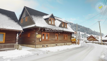 Predaj, chata Vyšná Boca, Nízke Tatry - EXKLUZÍVNE HALO REALITY